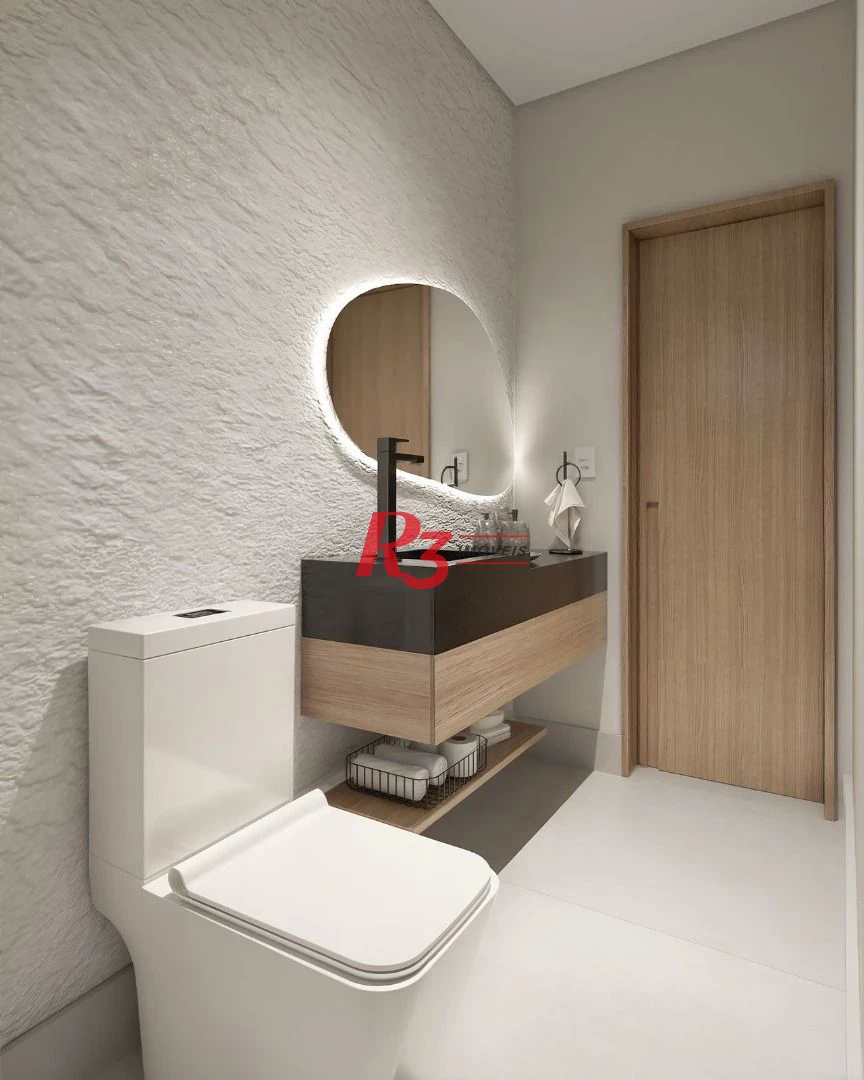 Apartamento com 4 dormitórios à venda, 279 m² por R$ 3.200.000,00 - Boqueirão - Santos/SP