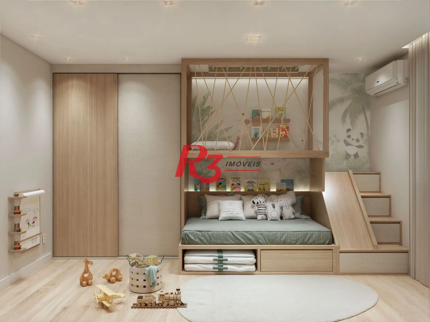Apartamento com 4 dormitórios à venda, 279 m² por R$ 3.200.000,00 - Boqueirão - Santos/SP