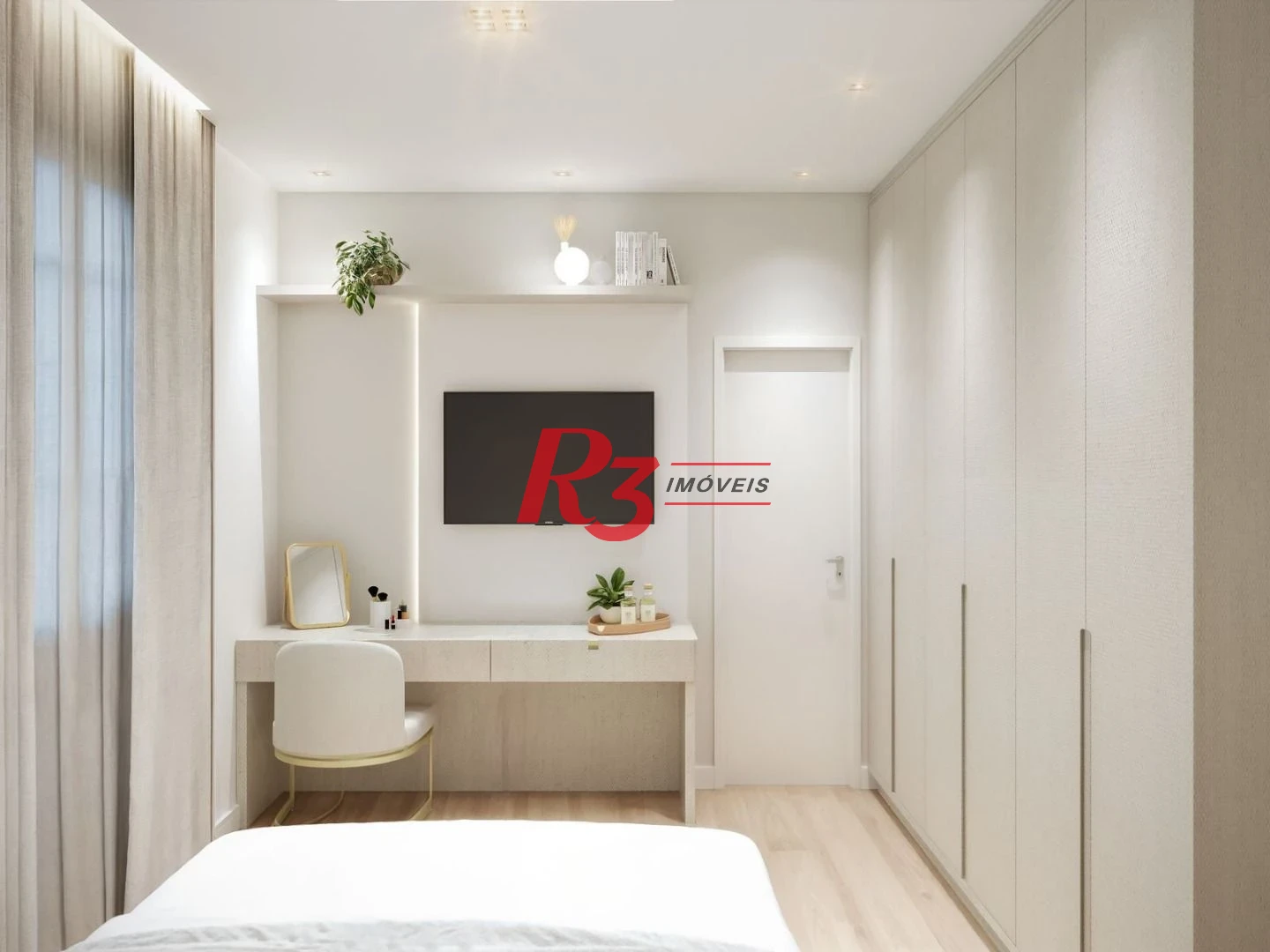 Apartamento com 4 dormitórios à venda, 279 m² por R$ 3.200.000,00 - Boqueirão - Santos/SP