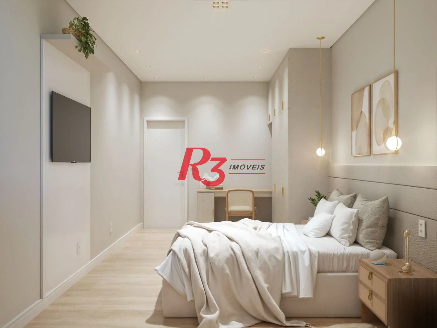 Apartamento com 4 dormitórios à venda, 279 m² por R$ 3.200.000,00 - Boqueirão - Santos/SP