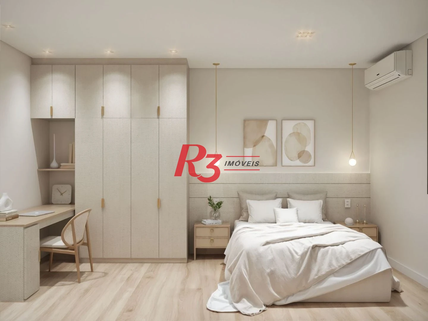 Apartamento com 4 dormitórios à venda, 279 m² por R$ 3.200.000,00 - Boqueirão - Santos/SP