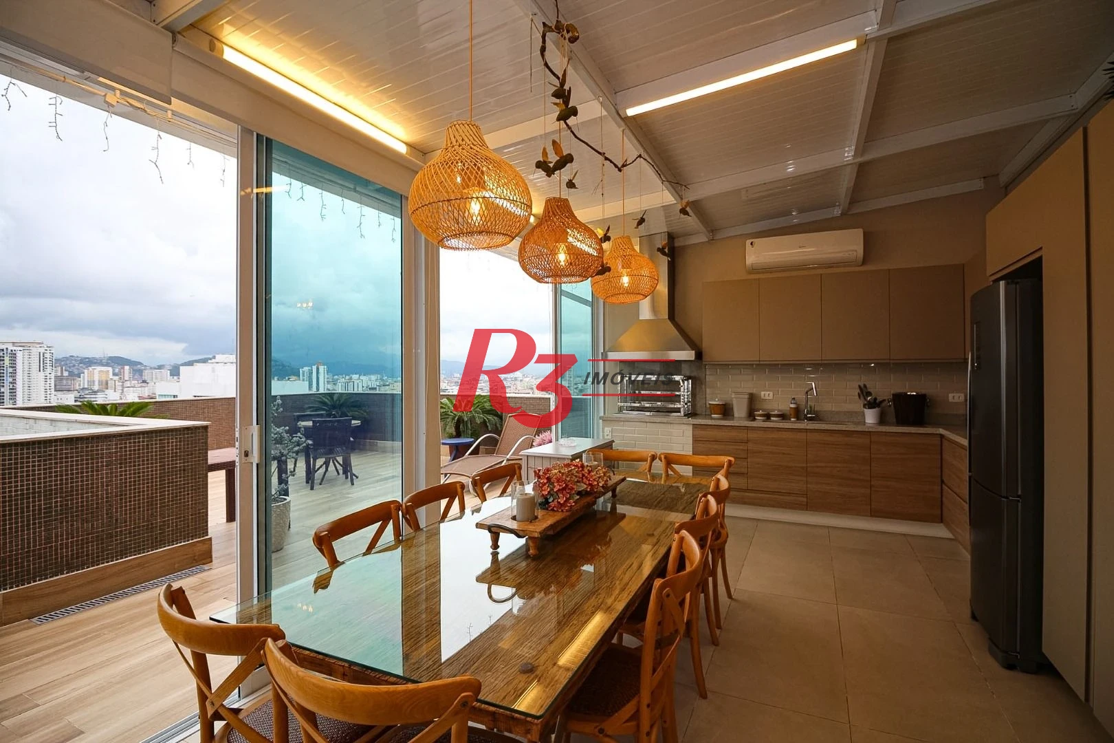 Cobertura à venda, 430 m² por R$ 7.450.000,00 - Embaré - Santos/SP