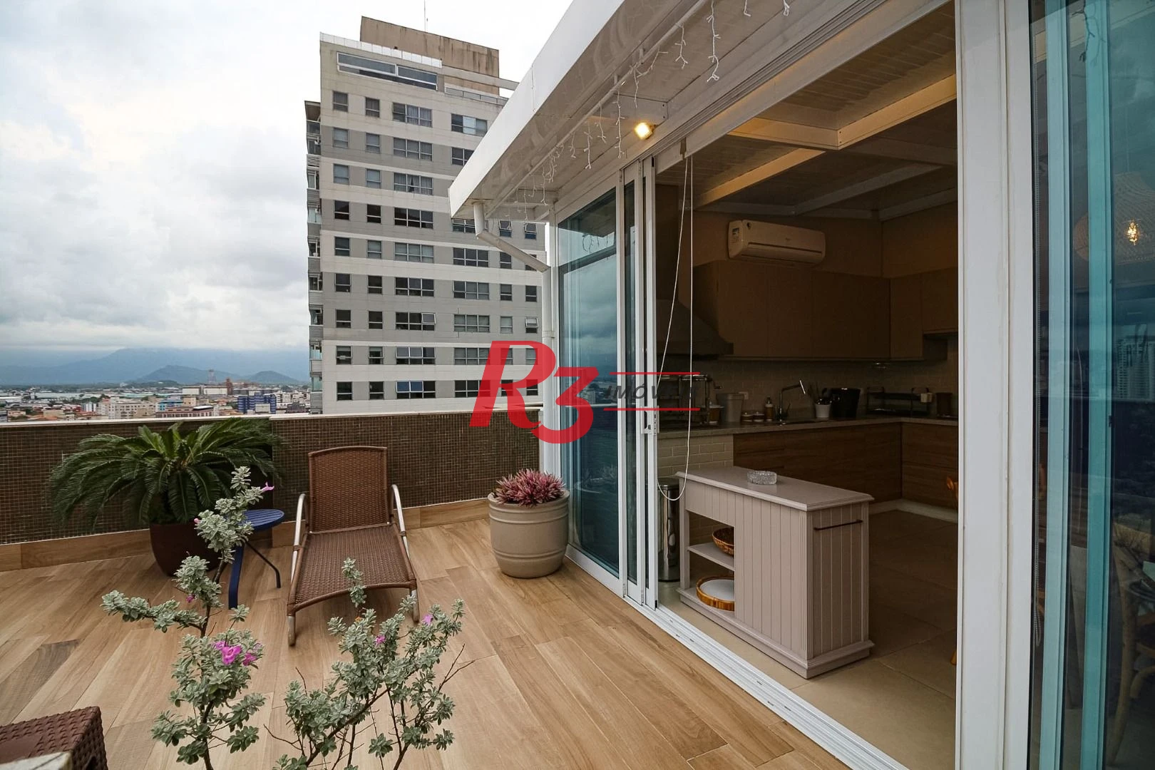 Cobertura à venda, 430 m² por R$ 7.450.000,00 - Embaré - Santos/SP