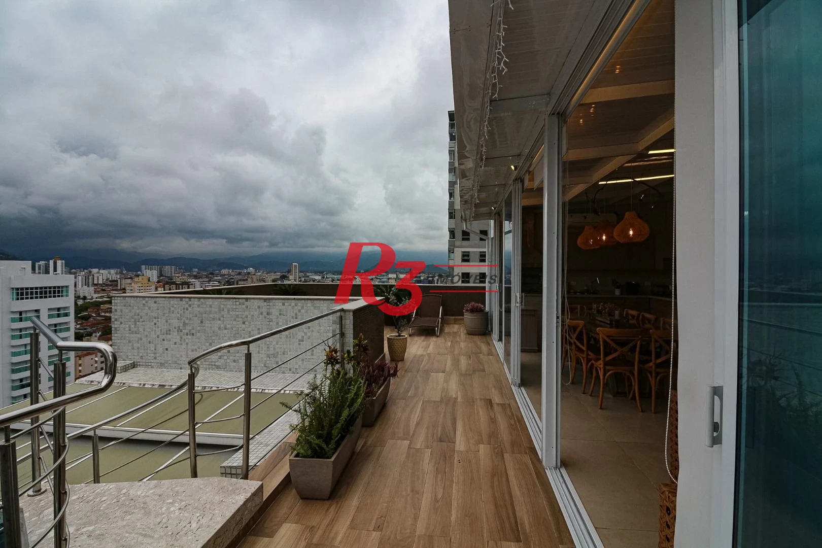 Cobertura à venda, 430 m² por R$ 7.450.000,00 - Embaré - Santos/SP
