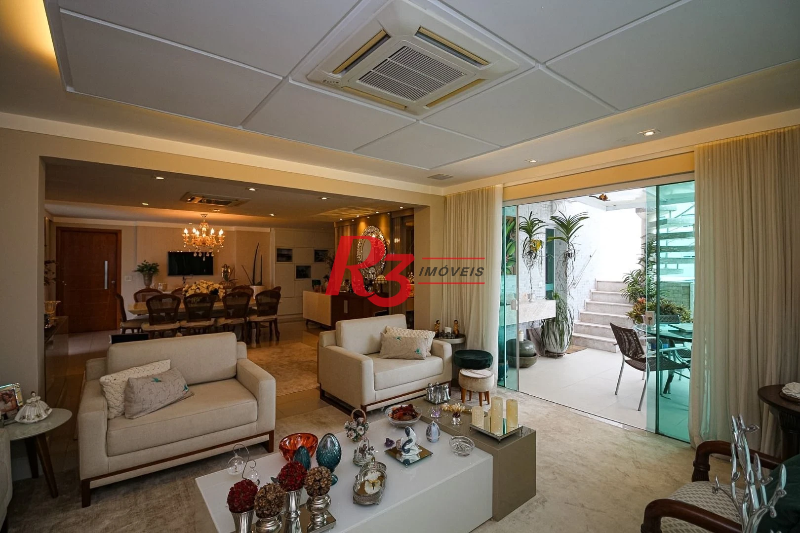 Cobertura à venda, 430 m² por R$ 7.450.000,00 - Embaré - Santos/SP