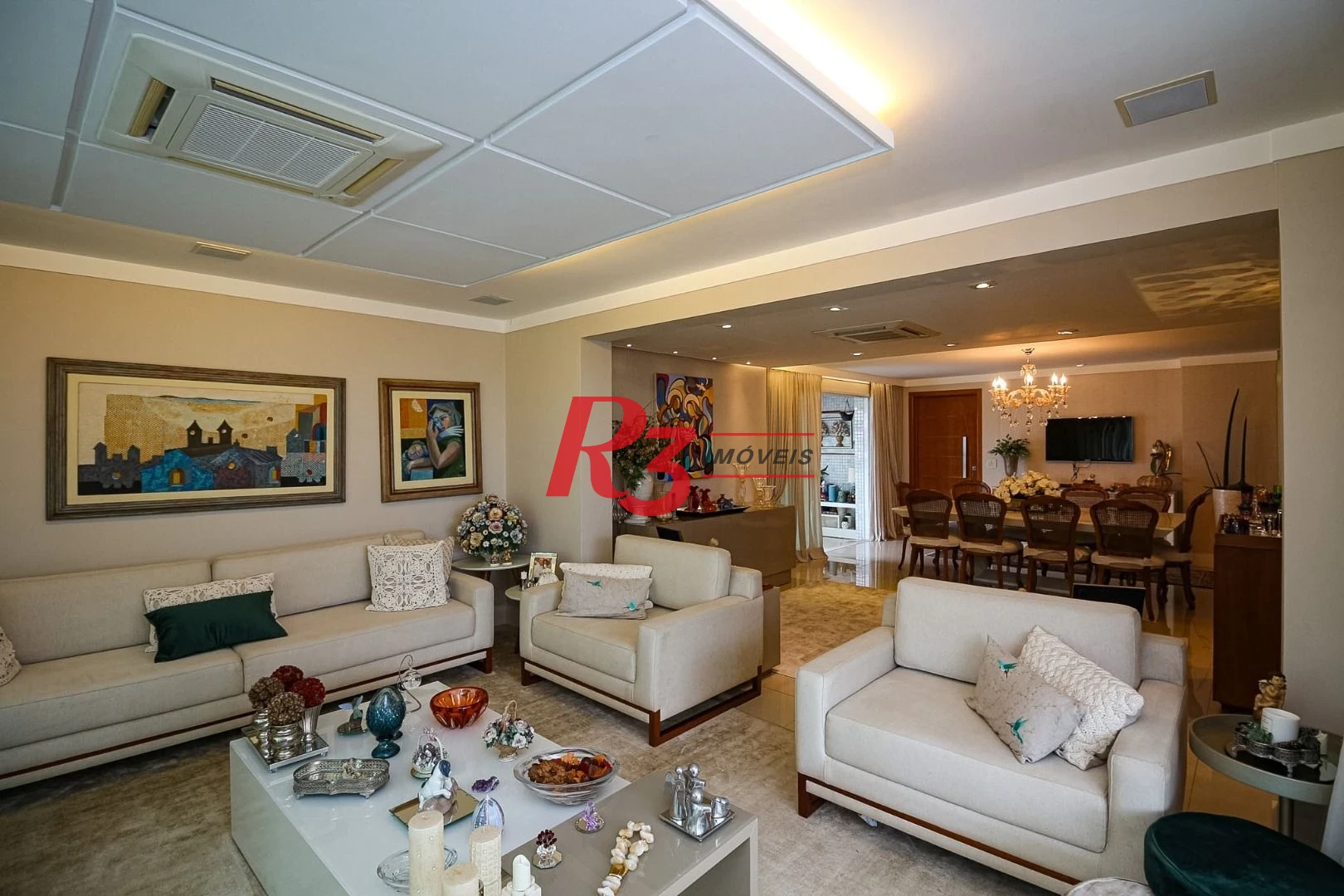 Cobertura à venda, 430 m² por R$ 7.450.000,00 - Embaré - Santos/SP