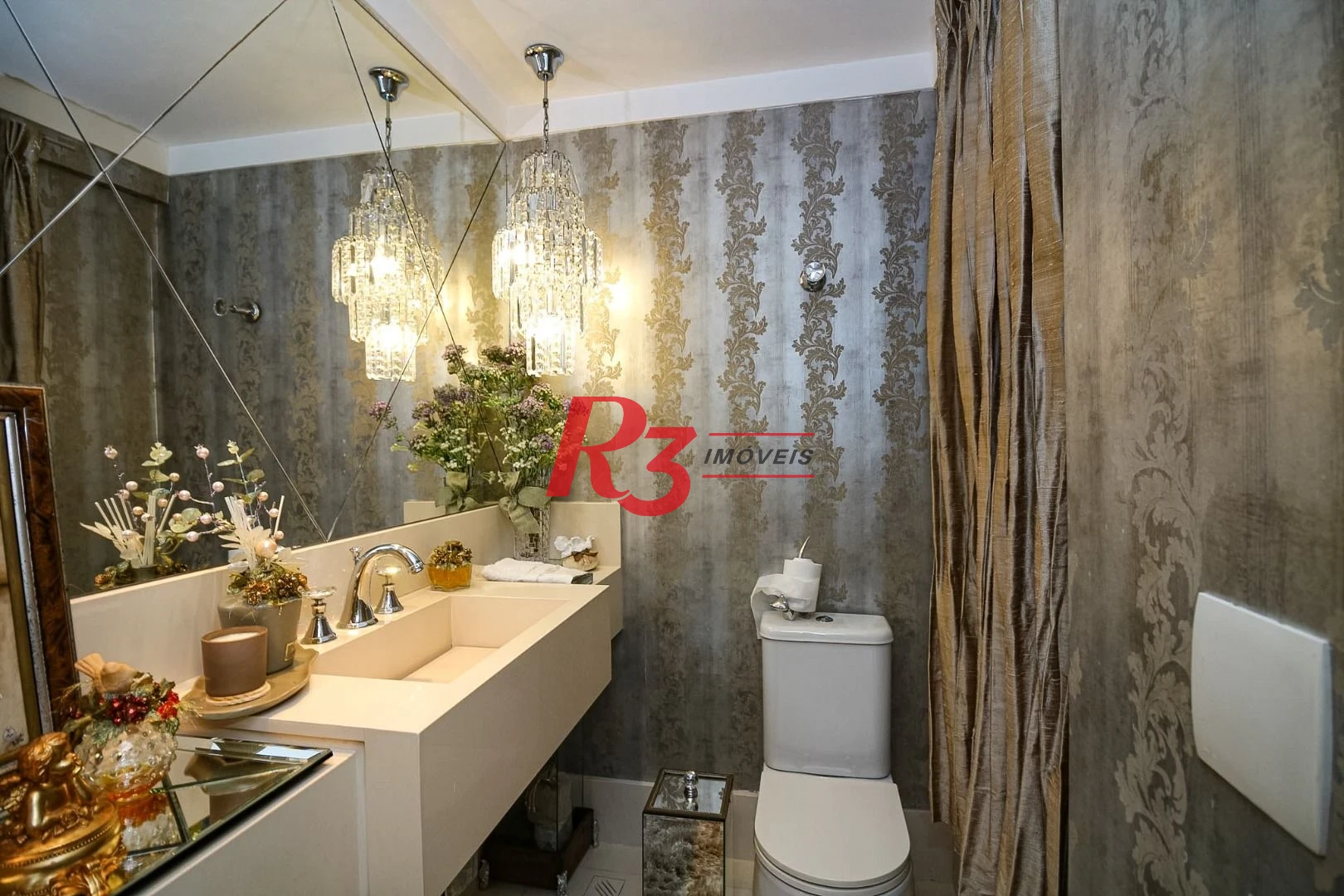 Cobertura à venda, 430 m² por R$ 7.450.000,00 - Embaré - Santos/SP