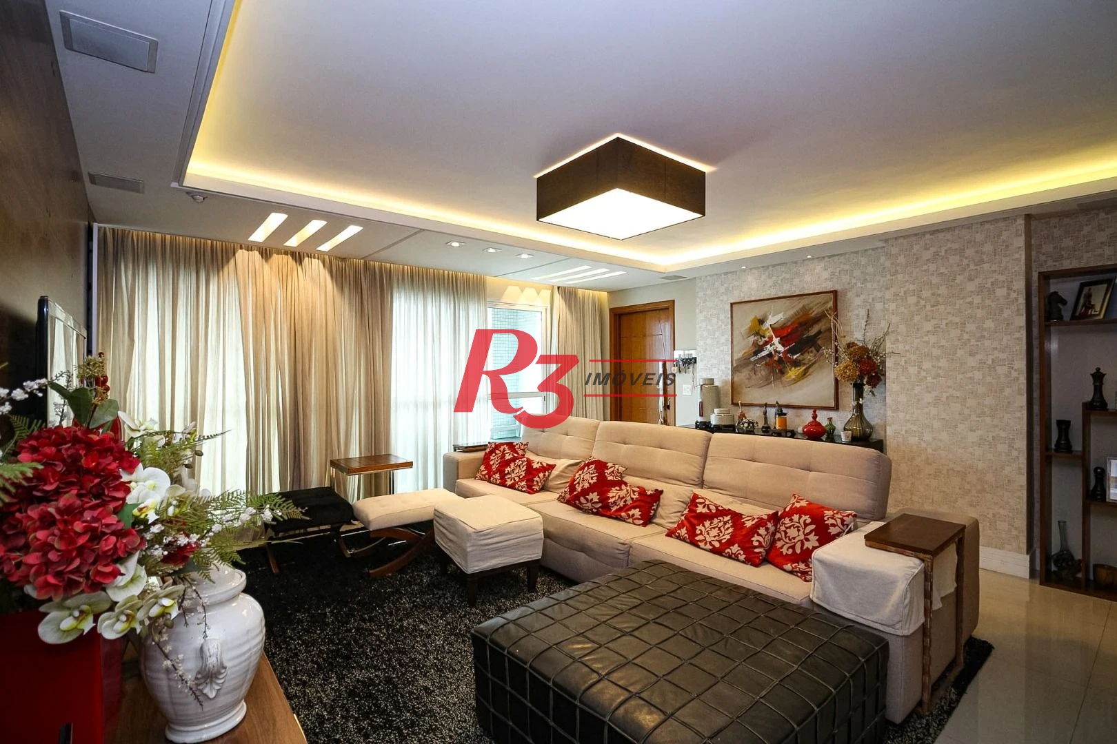 Cobertura à venda, 430 m² por R$ 7.450.000,00 - Embaré - Santos/SP