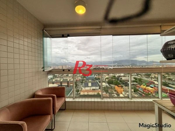 Apartamento com 2 dormitórios à venda, 66 m² por R$ 600.000,00 - Macuco - Santos/SP