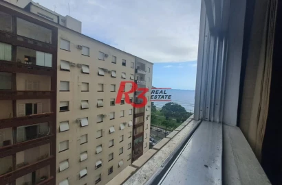 Apartamento com 2 dormitórios à venda, 57 m² por R$ 495.000,00 - Embaré - Santos/SP