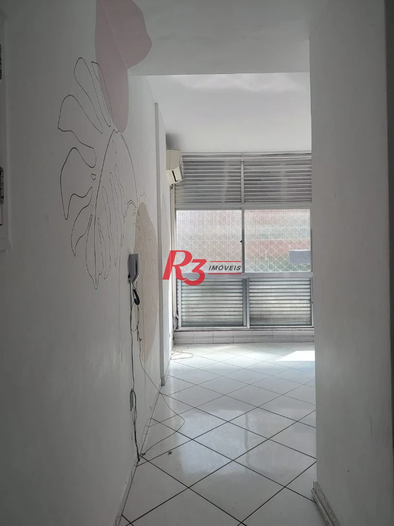 Kitnet com 1 dormitório à venda, 44 m² por R$ 330.000,00 - Boqueirão - Santos/SP