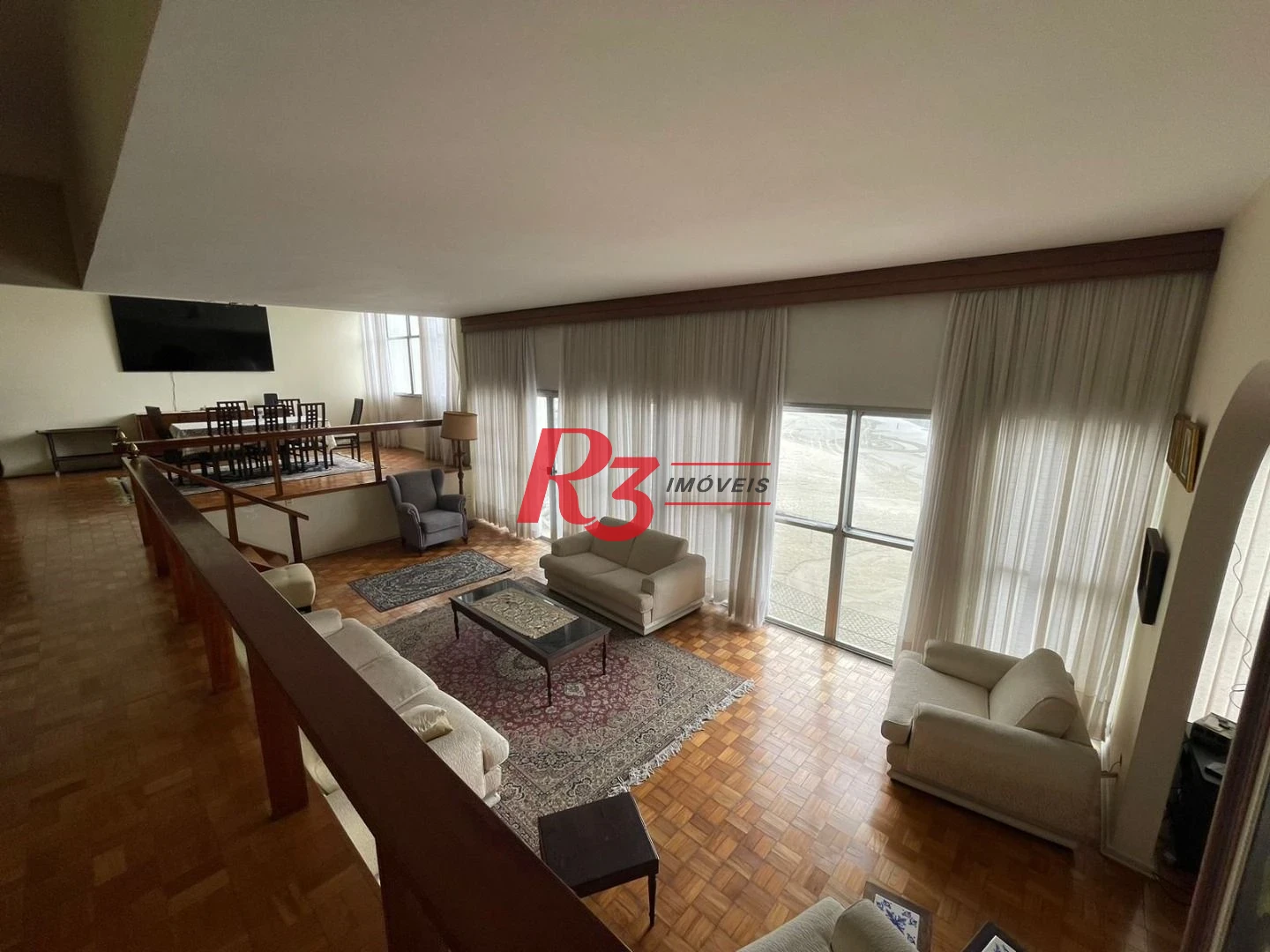 Apartamento com 4 dormitórios à venda, 235 m² por R$ 1.250.000,00 - Ilha Porchat - São Vicente/SP