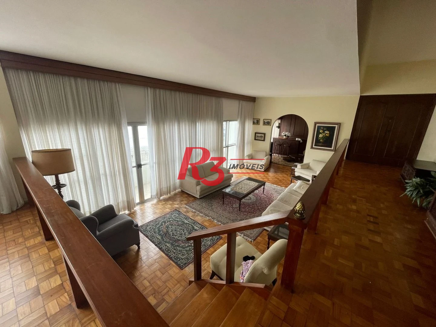 Apartamento com 4 dormitórios à venda, 235 m² por R$ 1.250.000,00 - Ilha Porchat - São Vicente/SP