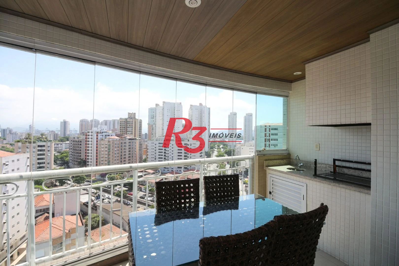 Apartamento com 3 dormitórios à venda, 199 m² por R$ 2.800.000,00 - Ponta da Praia - Santos/SP