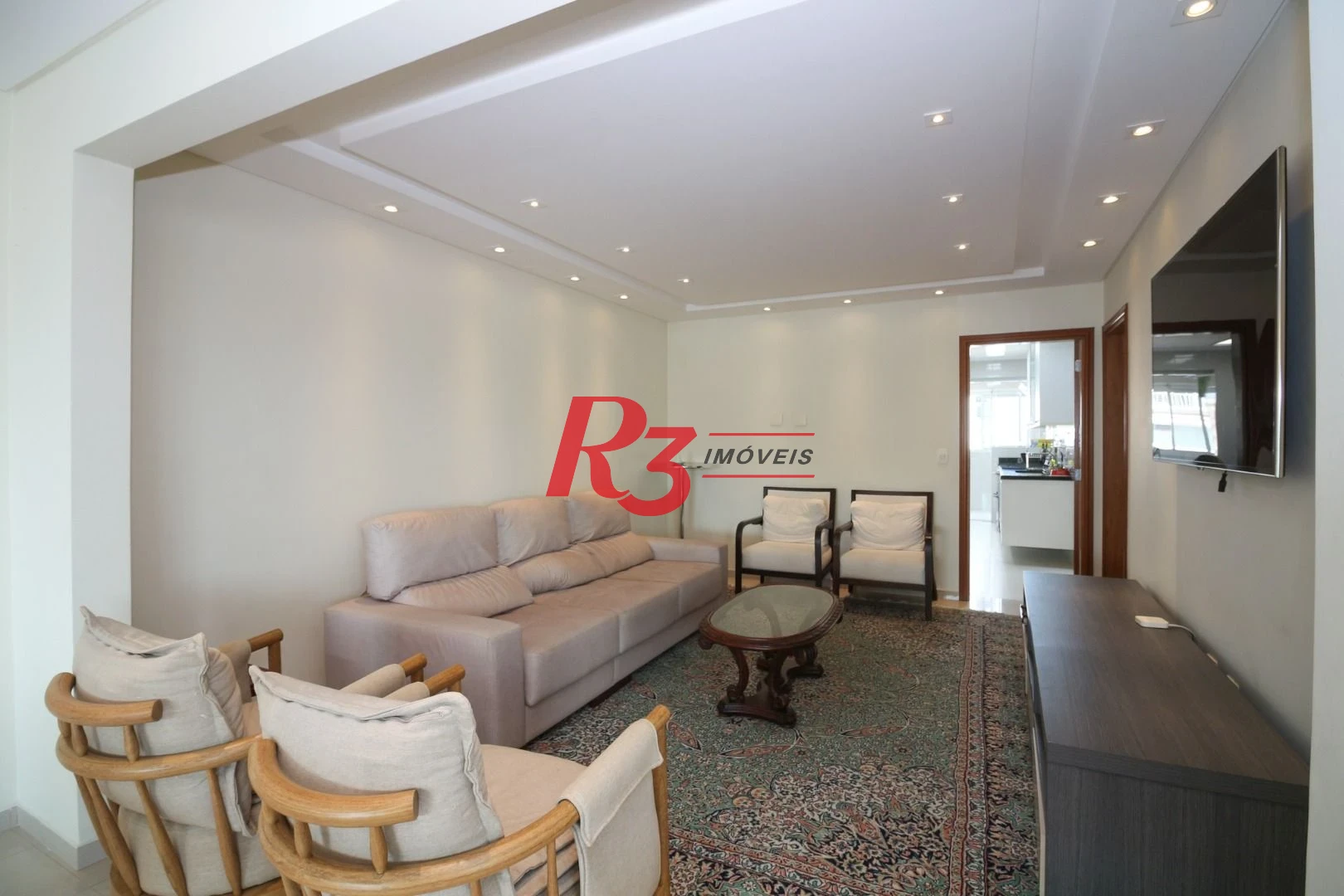 Apartamento com 3 dormitórios à venda, 199 m² por R$ 2.800.000,00 - Ponta da Praia - Santos/SP