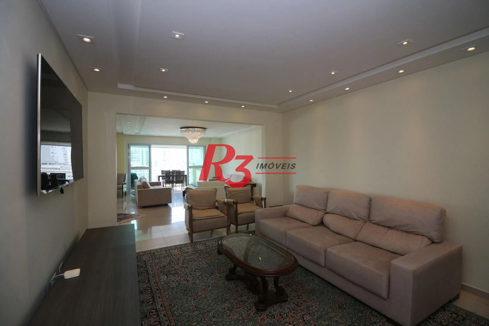 Apartamento com 3 dormitórios à venda, 199 m² por R$ 2.800.000,00 - Ponta da Praia - Santos/SP