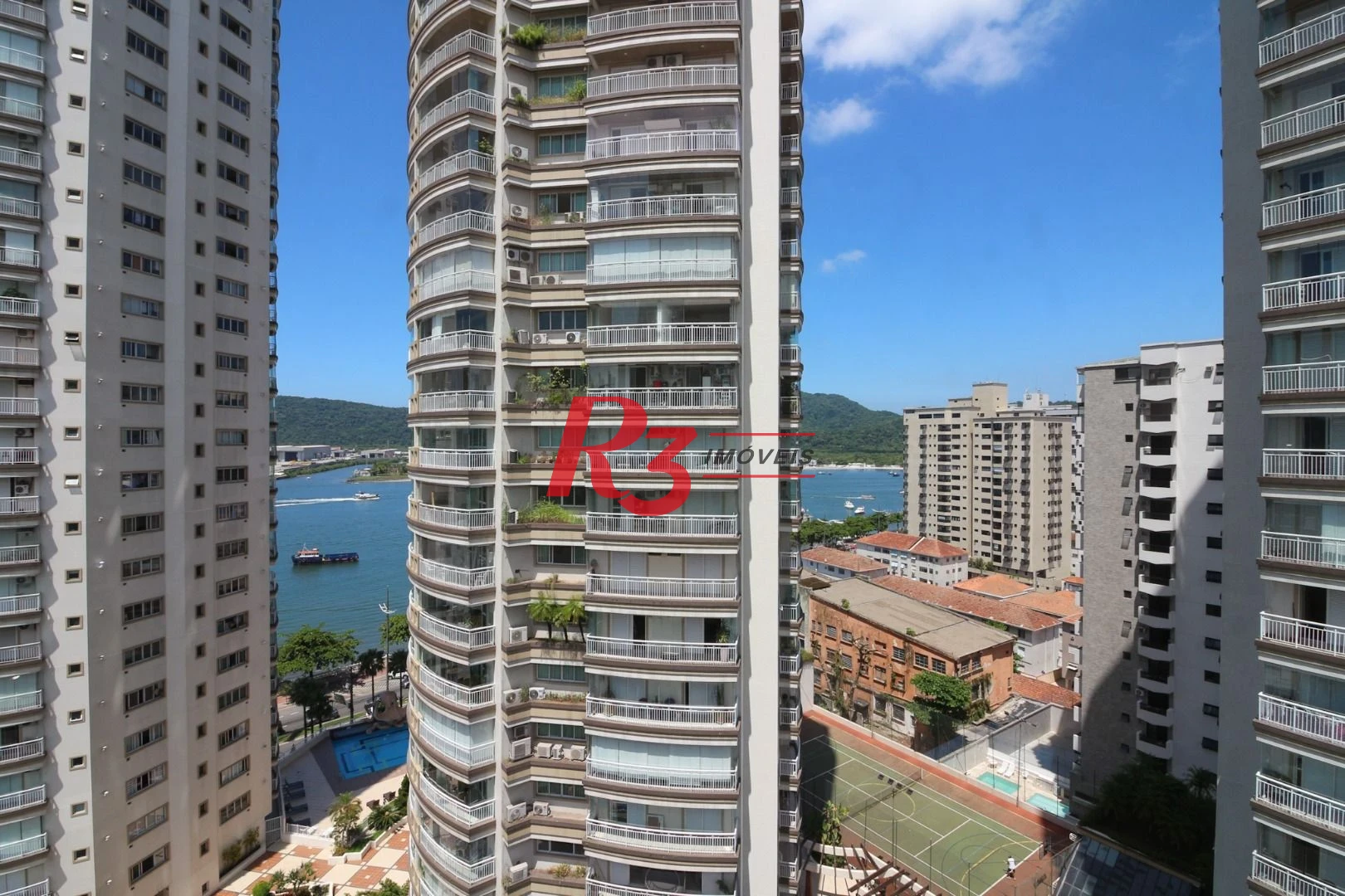 Apartamento com 3 dormitórios à venda, 199 m² por R$ 2.800.000,00 - Ponta da Praia - Santos/SP