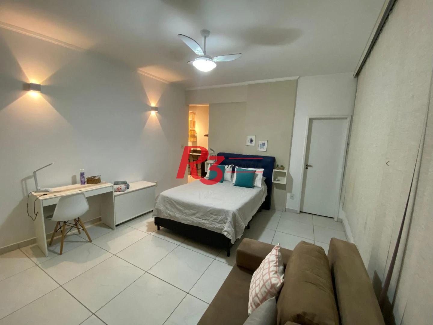 Kitnet com 1 dormitório, 29 m² - venda por R$ 350.000,00 ou aluguel por R$ 3.349,35/mês - Boa Vista - São Vicente/SP