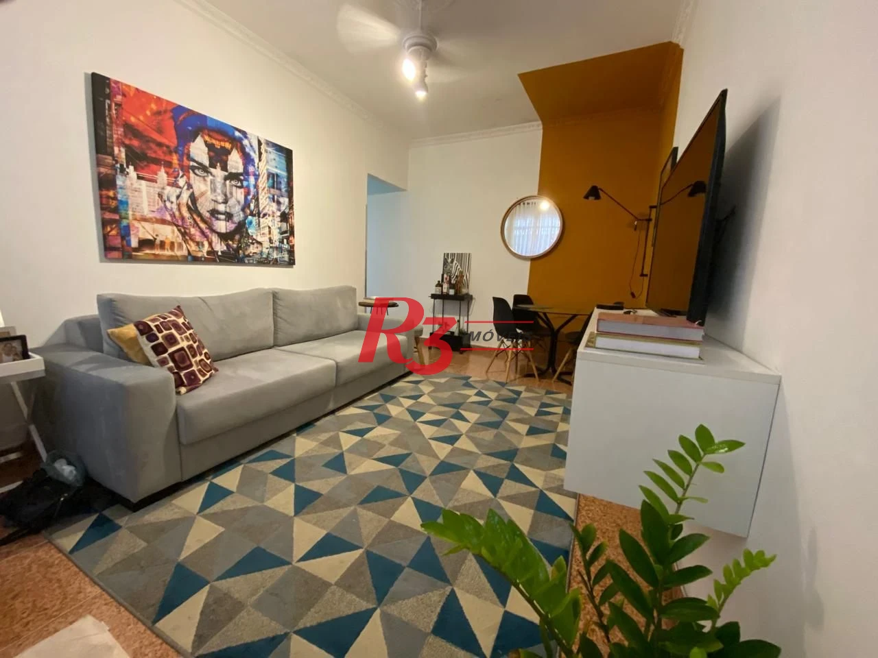 Apartamento com 2 dormitórios à venda, 70 m² por R$ 386.900,00 - Campo Grande - Santos/SP