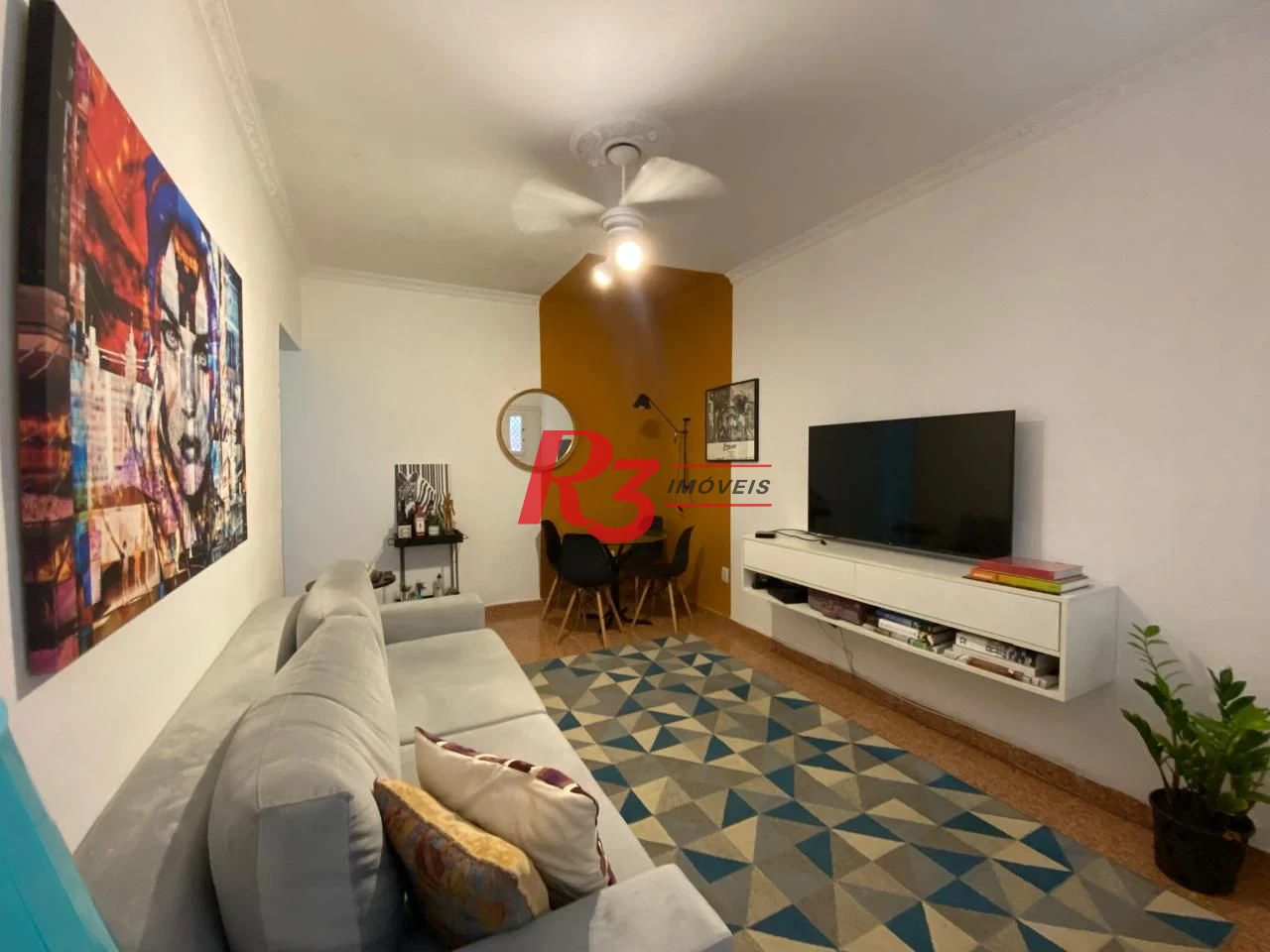 Apartamento com 2 dormitórios à venda, 70 m² por R$ 386.900,00 - Campo Grande - Santos/SP