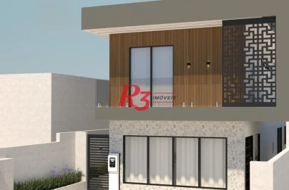 Casa à venda, 260 m² por R$ 3.180.000,00 - Embaré - Santos/SP