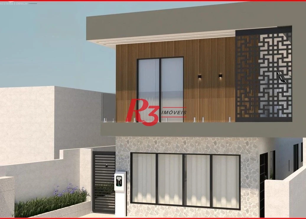 Casa à venda, 260 m² por R$ 3.180.000,00 - Embaré - Santos/SP