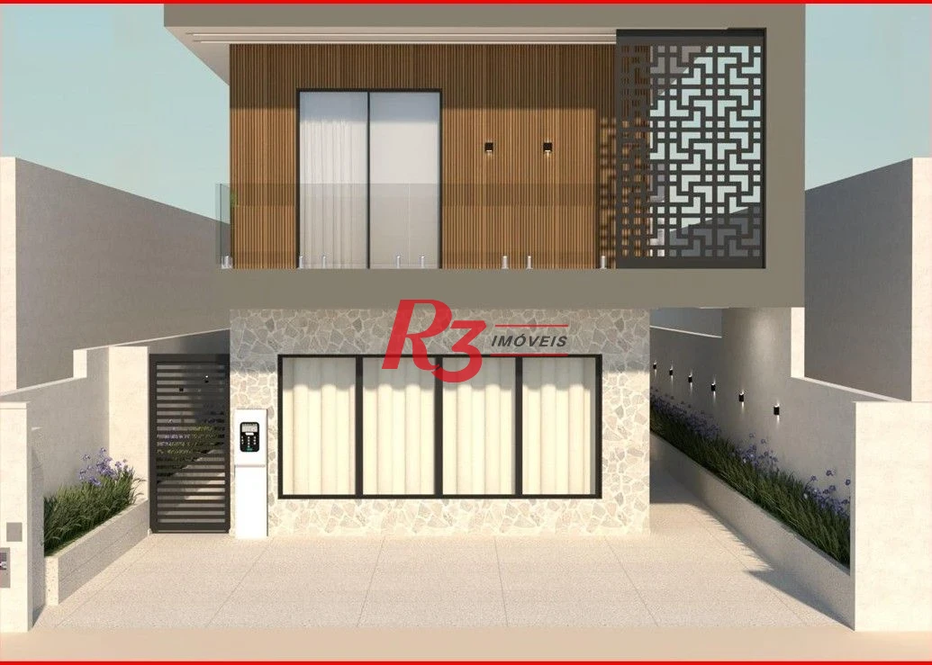 Casa à venda, 260 m² por R$ 3.180.000,00 - Embaré - Santos/SP