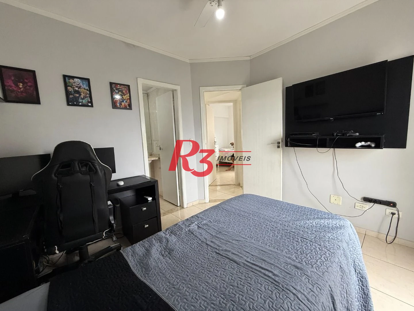 Apartamento com 3 dormitórios à venda, 70 m² por R$ 575.000,00 - Aparecida - Santos/SP