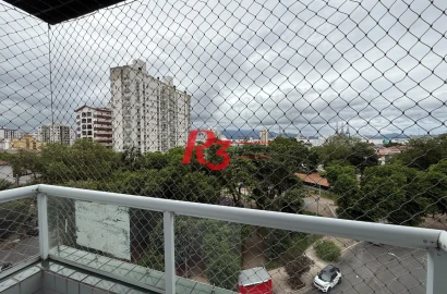 Apartamento com 3 dormitórios à venda, 70 m² por R$ 575.000,00 - Aparecida - Santos/SP