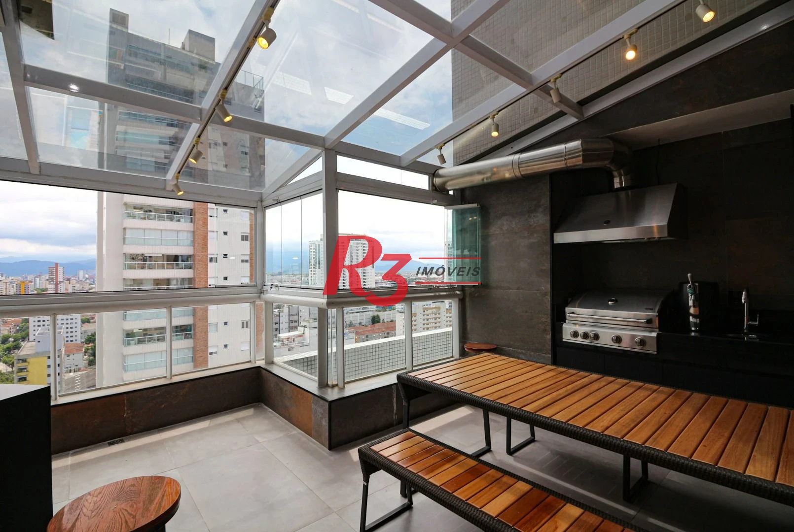 Apartamento Duplex, 217 m² - venda por R$ 3.800.000,00 ou aluguel por R$ 35.000,00/mês - Boqueirão - Santos/SP