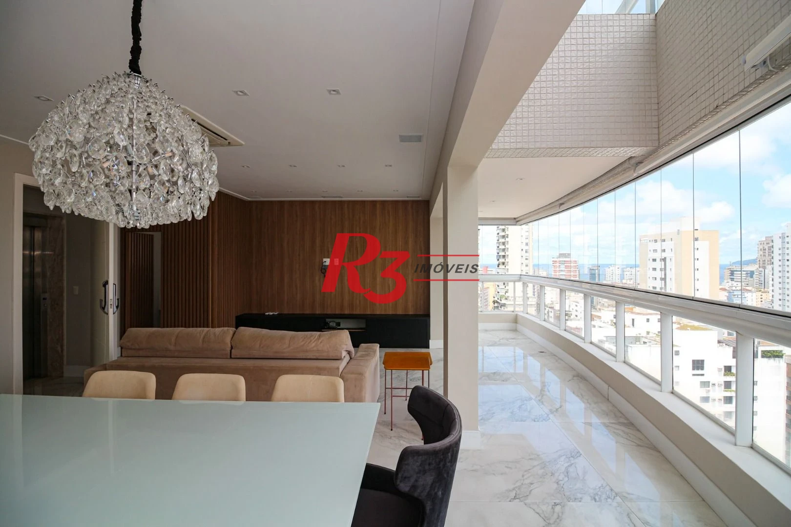 Apartamento Duplex, 217 m² - venda por R$ 3.800.000,00 ou aluguel por R$ 35.000,00/mês - Boqueirão - Santos/SP