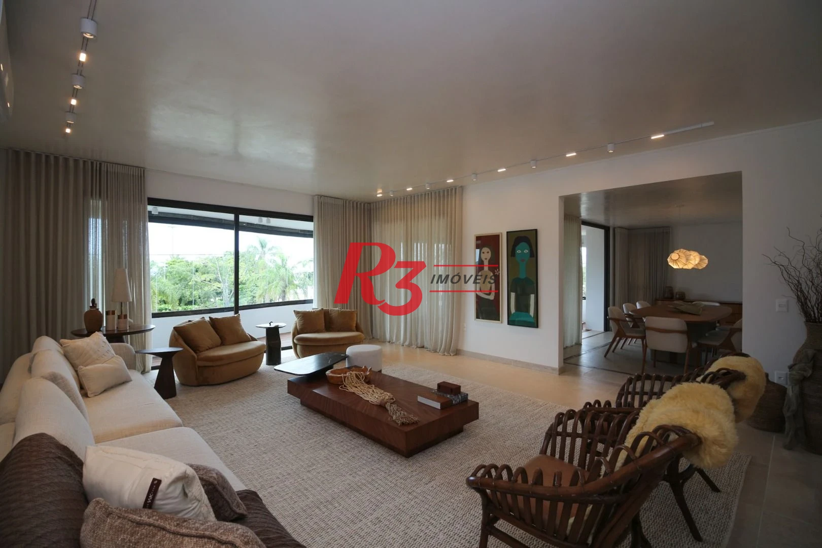 Apartamento, 442 m² - venda por R$ 9.800.000,00 ou aluguel por R$ 46.770,00 - Aparecida - Santos/SP