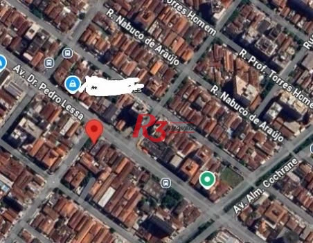 Terreno à venda, 272 m² por R$ 1.700.000,00 - Embaré - Santos/SP