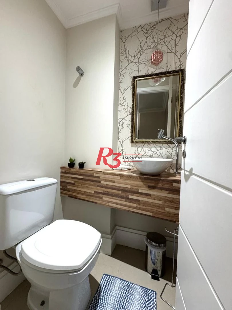 Apartamento com 3 dormitórios, 124 m² - venda por R$ 1.860.000,00 ou aluguel por R$ 13.000,00/mês - Boqueirão - Santos/SP