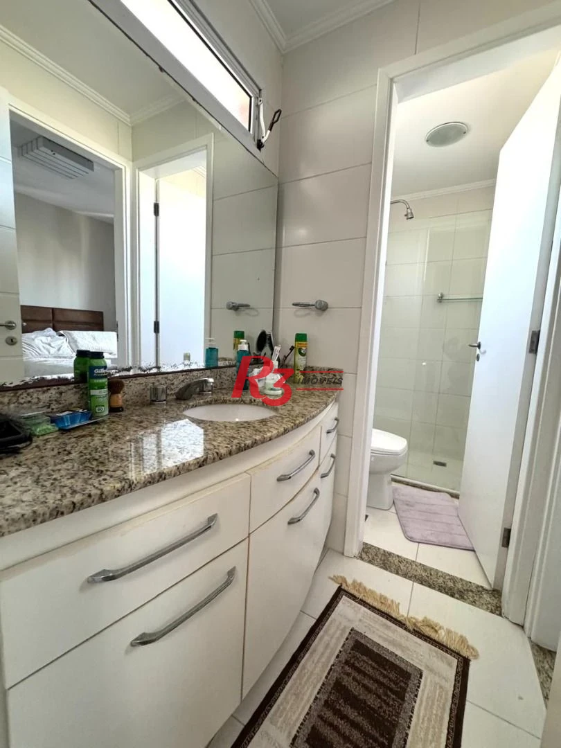 Apartamento com 3 dormitórios, 124 m² - venda por R$ 1.860.000,00 ou aluguel por R$ 13.000,00/mês - Boqueirão - Santos/SP