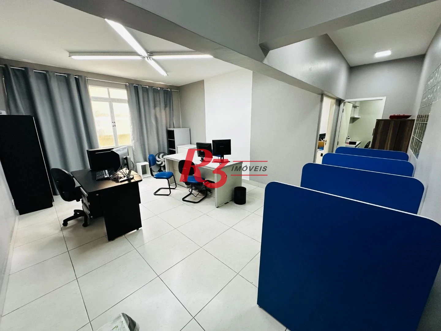 Sala, 89 m² - venda por R$ 300.000,00 ou aluguel por R$ 3.227,00/mês - Centro - Santos/SP