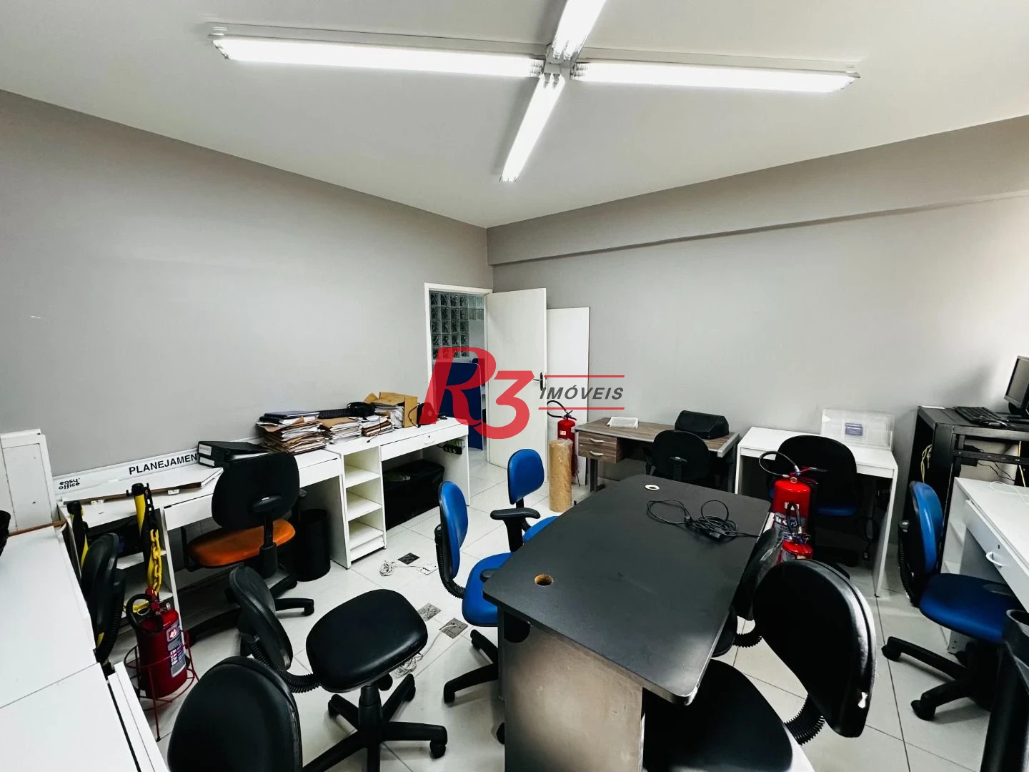 Sala, 89 m² - venda por R$ 300.000,00 ou aluguel por R$ 3.227,00/mês - Centro - Santos/SP
