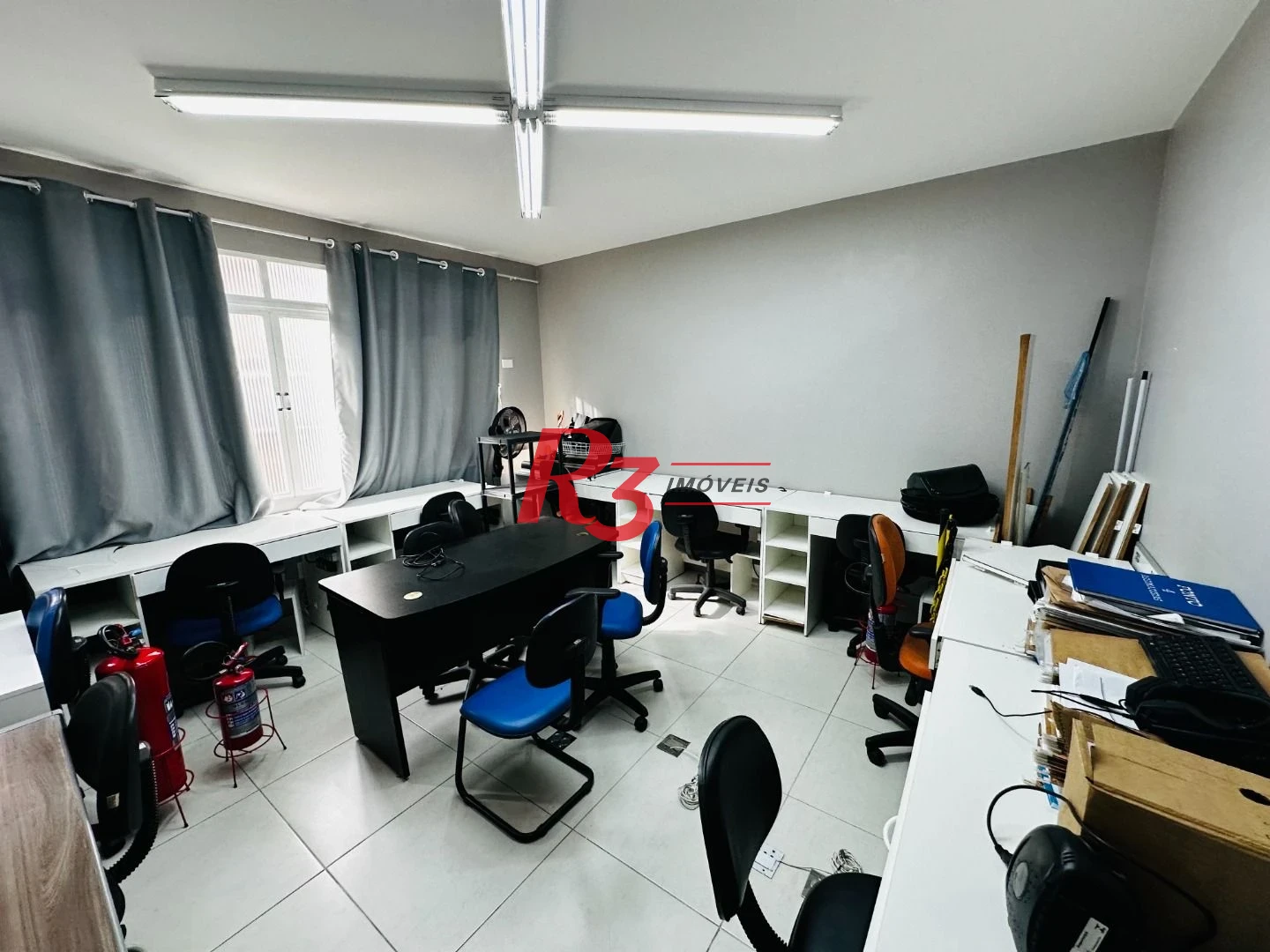 Sala, 89 m² - venda por R$ 300.000,00 ou aluguel por R$ 3.227,00/mês - Centro - Santos/SP
