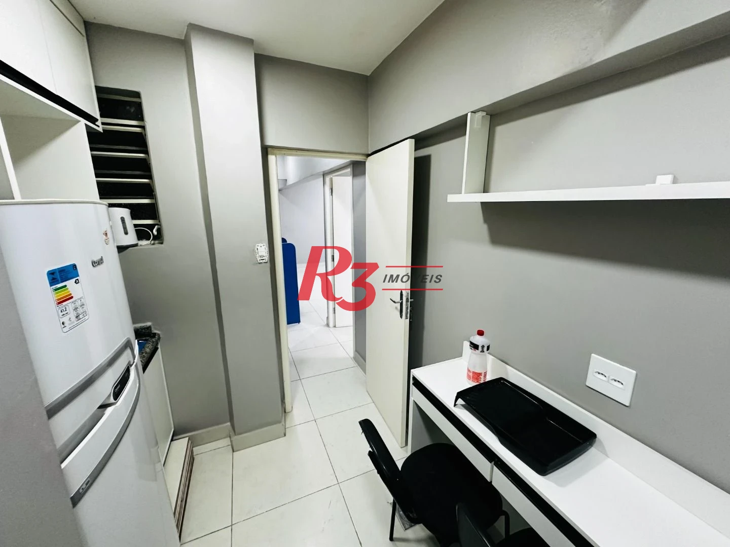 Sala, 89 m² - venda por R$ 300.000,00 ou aluguel por R$ 3.227,00/mês - Centro - Santos/SP