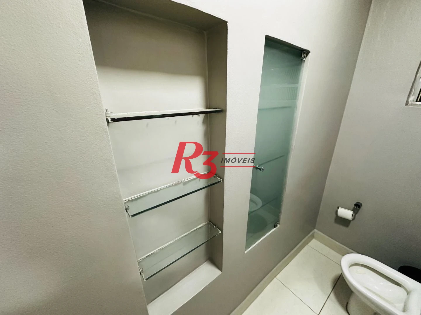 Sala, 89 m² - venda por R$ 300.000,00 ou aluguel por R$ 3.227,00/mês - Centro - Santos/SP