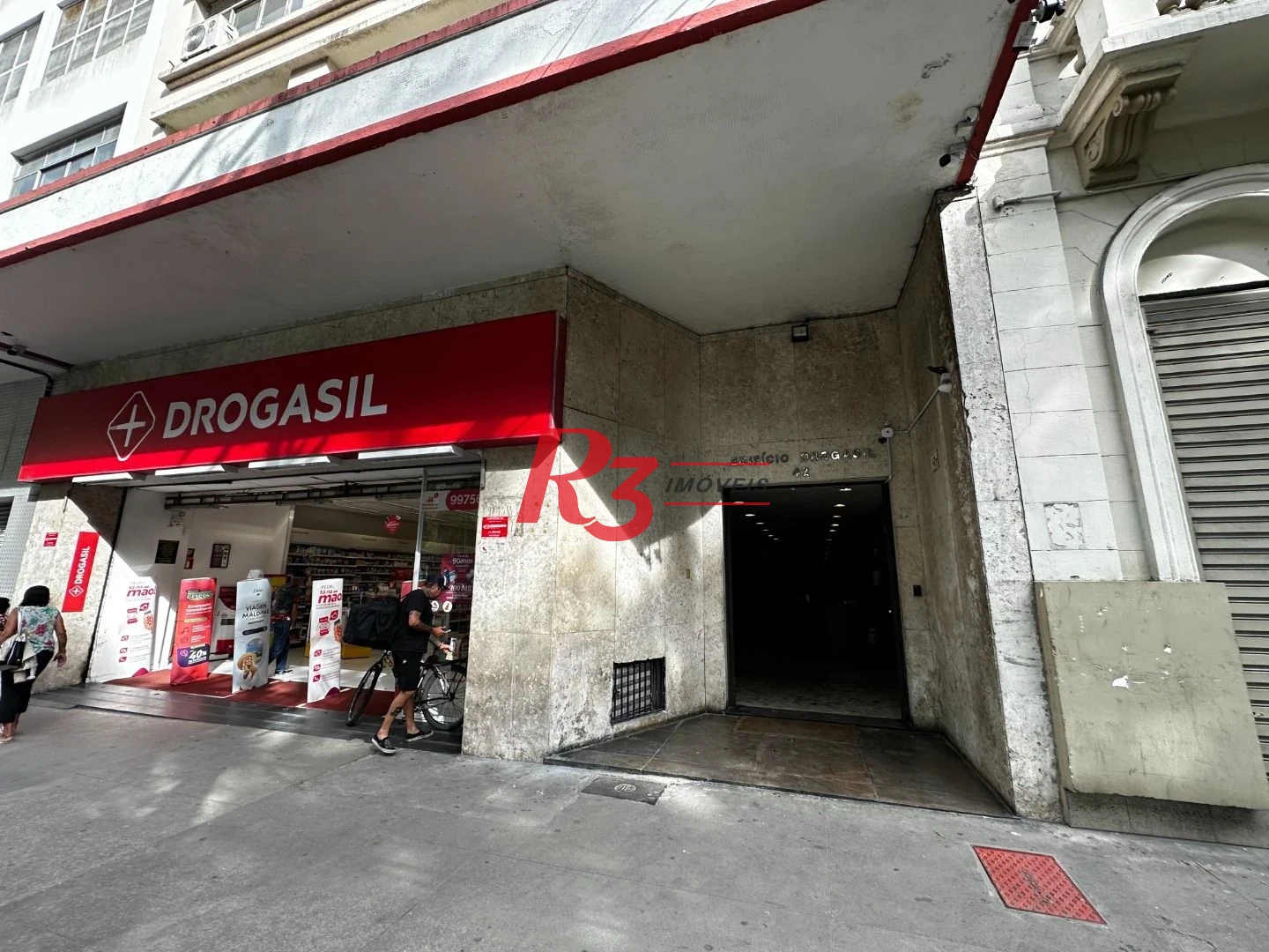 Sala, 89 m² - venda por R$ 300.000,00 ou aluguel por R$ 3.227,00/mês - Centro - Santos/SP