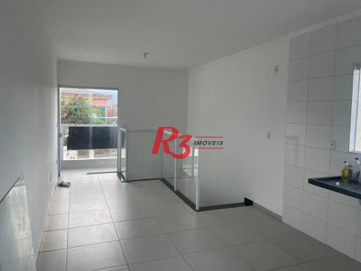 Casa com 2 dormitórios à venda, 90 m² por R$ 375.000,00 - Castelo - Santos/SP