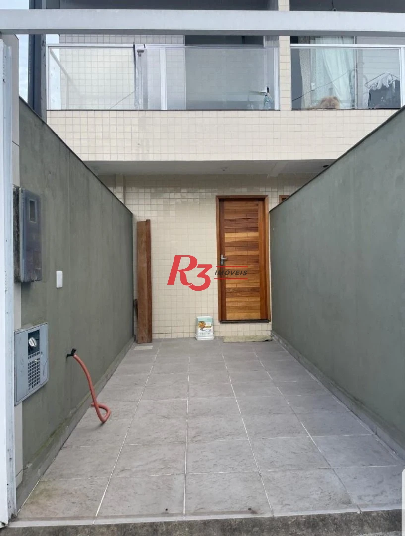Casa com 2 dormitórios à venda, 90 m² por R$ 375.000,00 - Castelo - Santos/SP