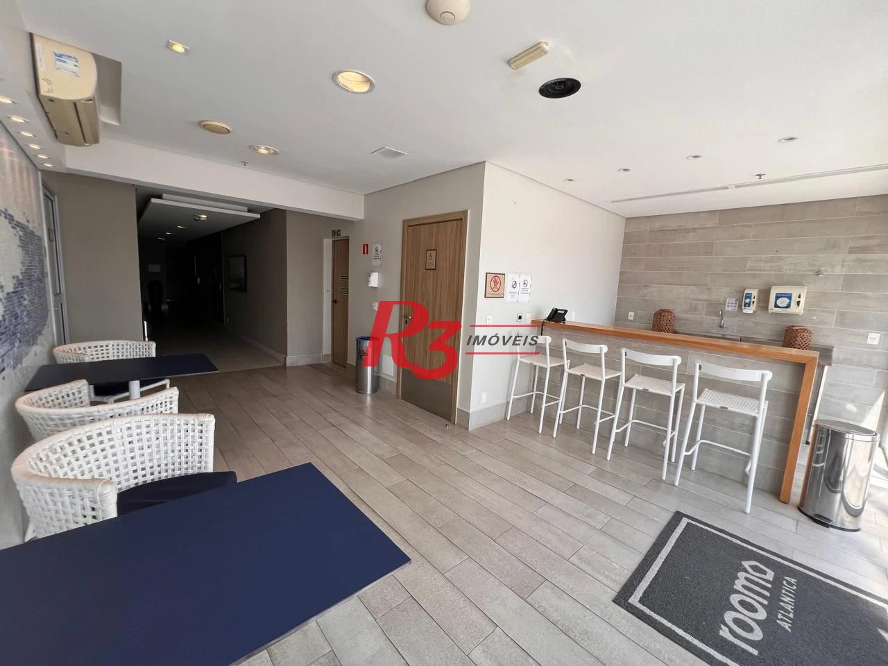 Flat com 1 dormitório à venda, 36 m² por R$ 583.000,00 - Gonzaga - Santos/SP