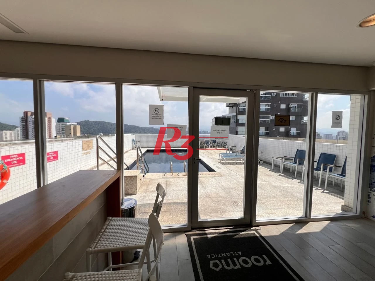 Flat com 1 dormitório à venda, 36 m² por R$ 583.000,00 - Gonzaga - Santos/SP