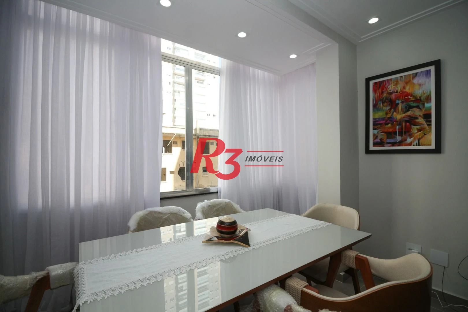 Apartamento com 3 dormitórios à venda, 100 m² por R$ 620.000,00 - José Menino - Santos/SP