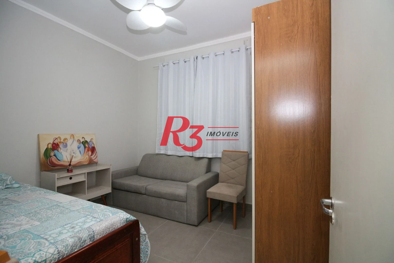 Apartamento com 3 dormitórios à venda, 100 m² por R$ 620.000,00 - José Menino - Santos/SP