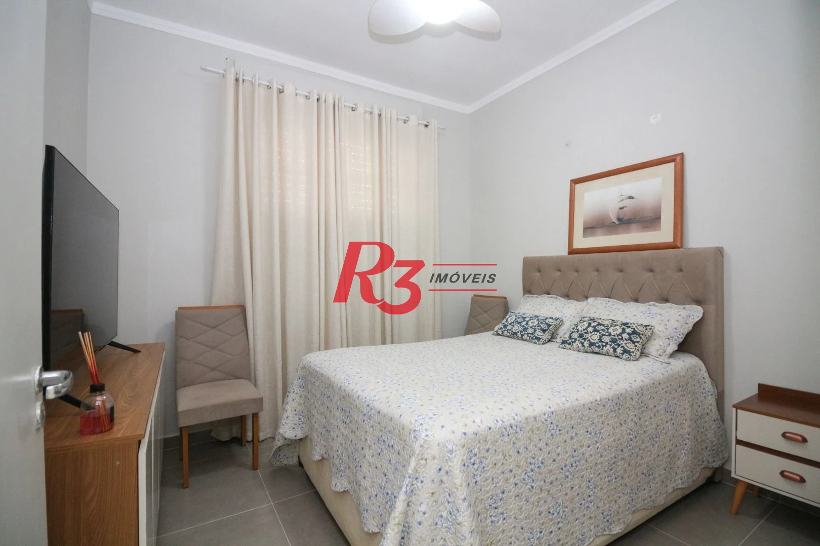 Apartamento com 3 dormitórios à venda, 100 m² por R$ 620.000,00 - José Menino - Santos/SP