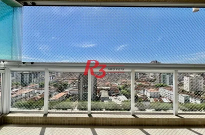 Apartamento à venda, 85 m² por R$ 963.000,00 - Marapé - Santos/SP