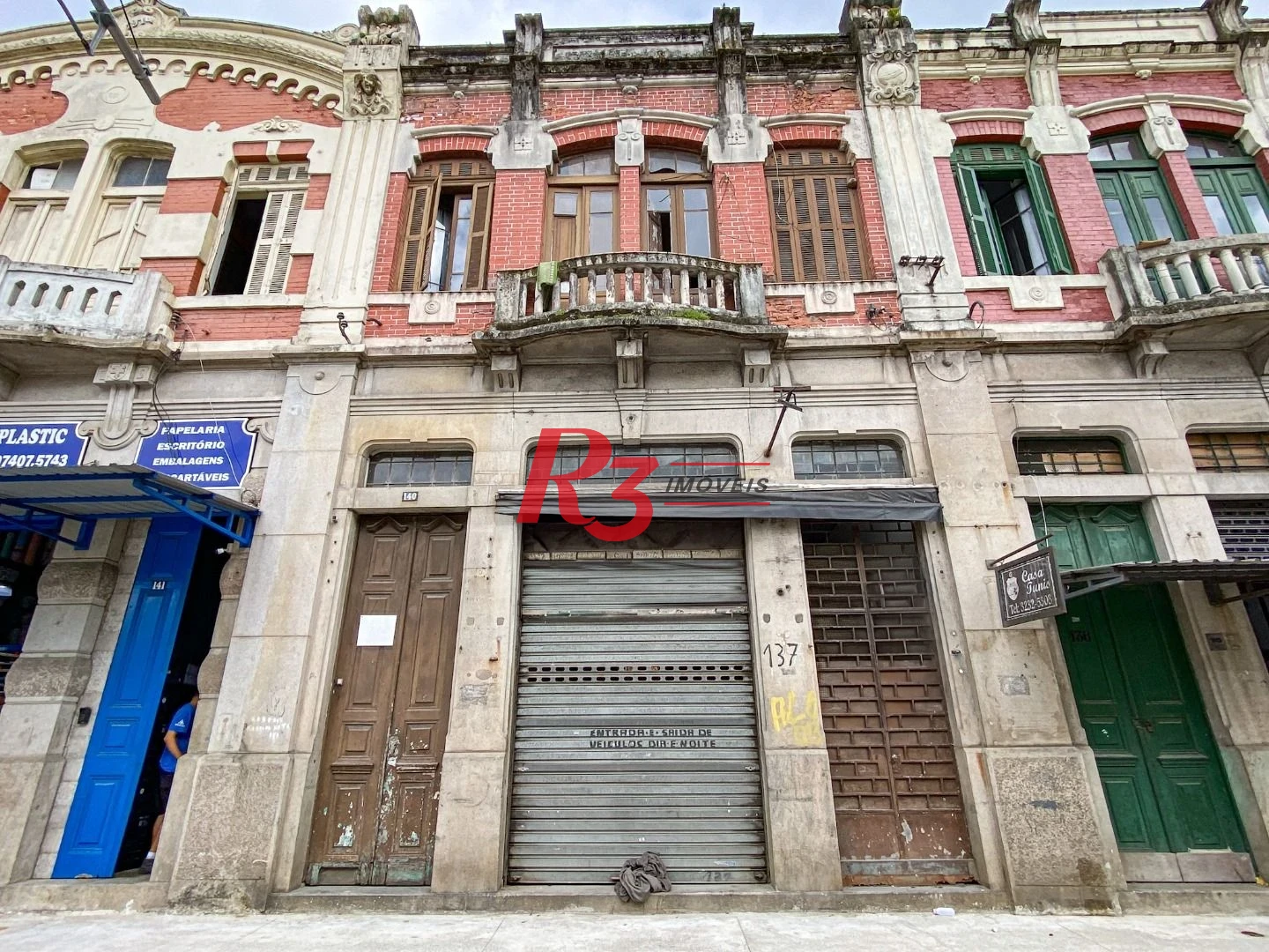 Galpão, 390 m² - venda por R$ 715.000,00 ou aluguel por R$ 4.257,00/mês - Vila Nova - Santos/SP